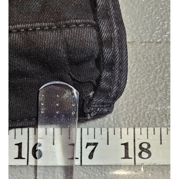 Blanqi Womens 8 Denim Maternity‎ Support Black Skinny Jeans - Picture 8 of 16